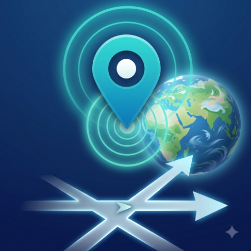 Lat long app icon